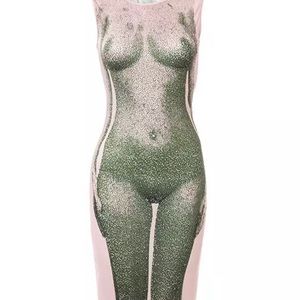 Calve length body con dress